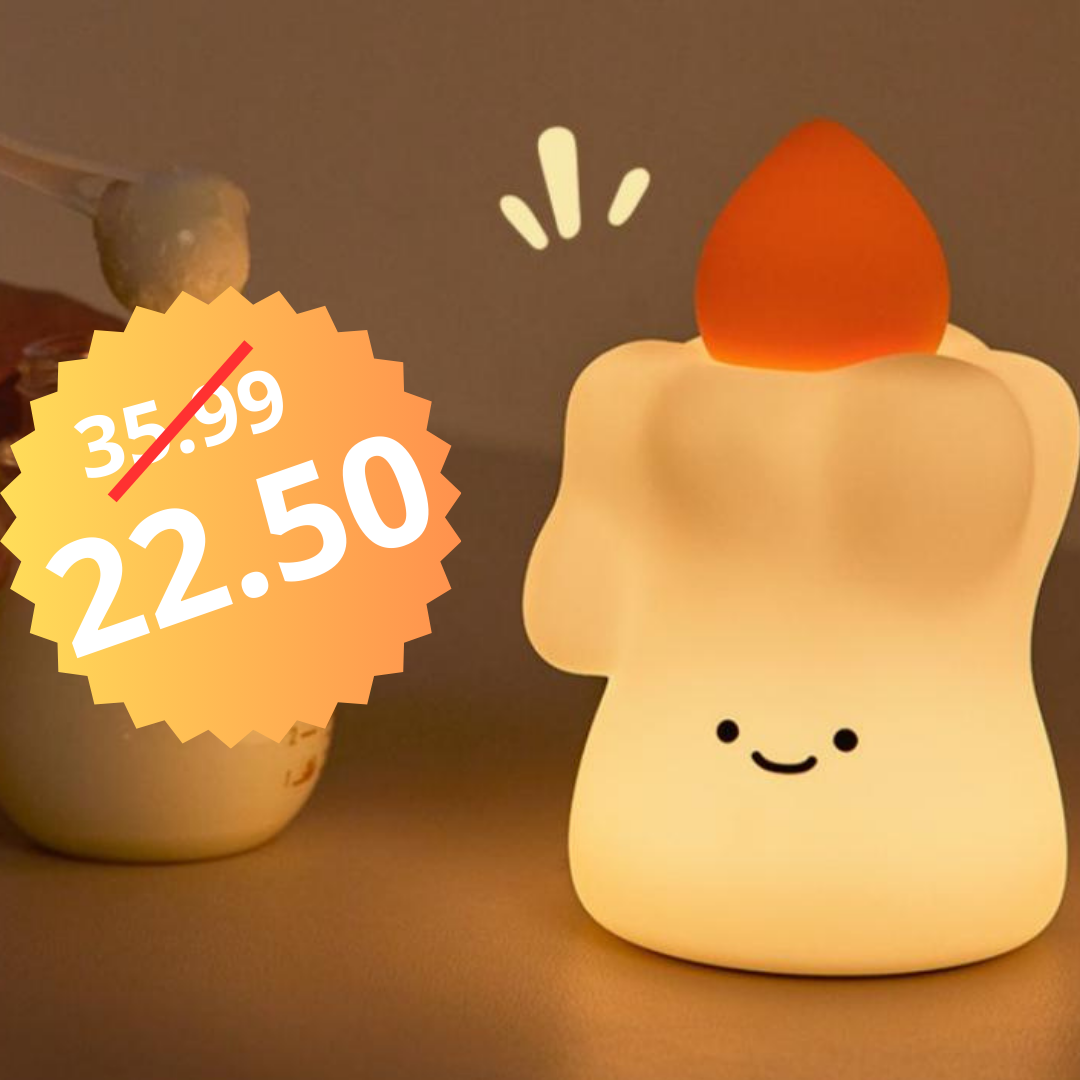 Creative Candle Light LED Sleep With Night Light