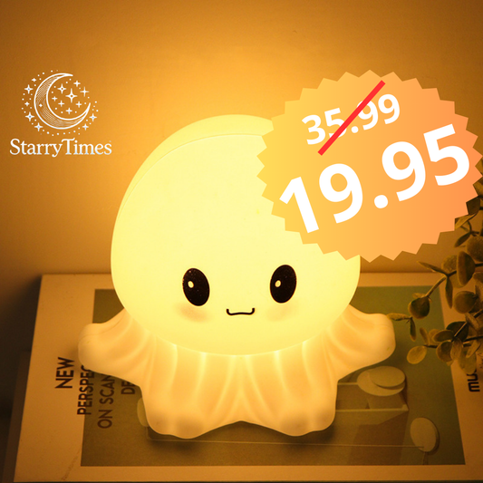 Jellyfish Octopus Silicone Sleeping Night Light